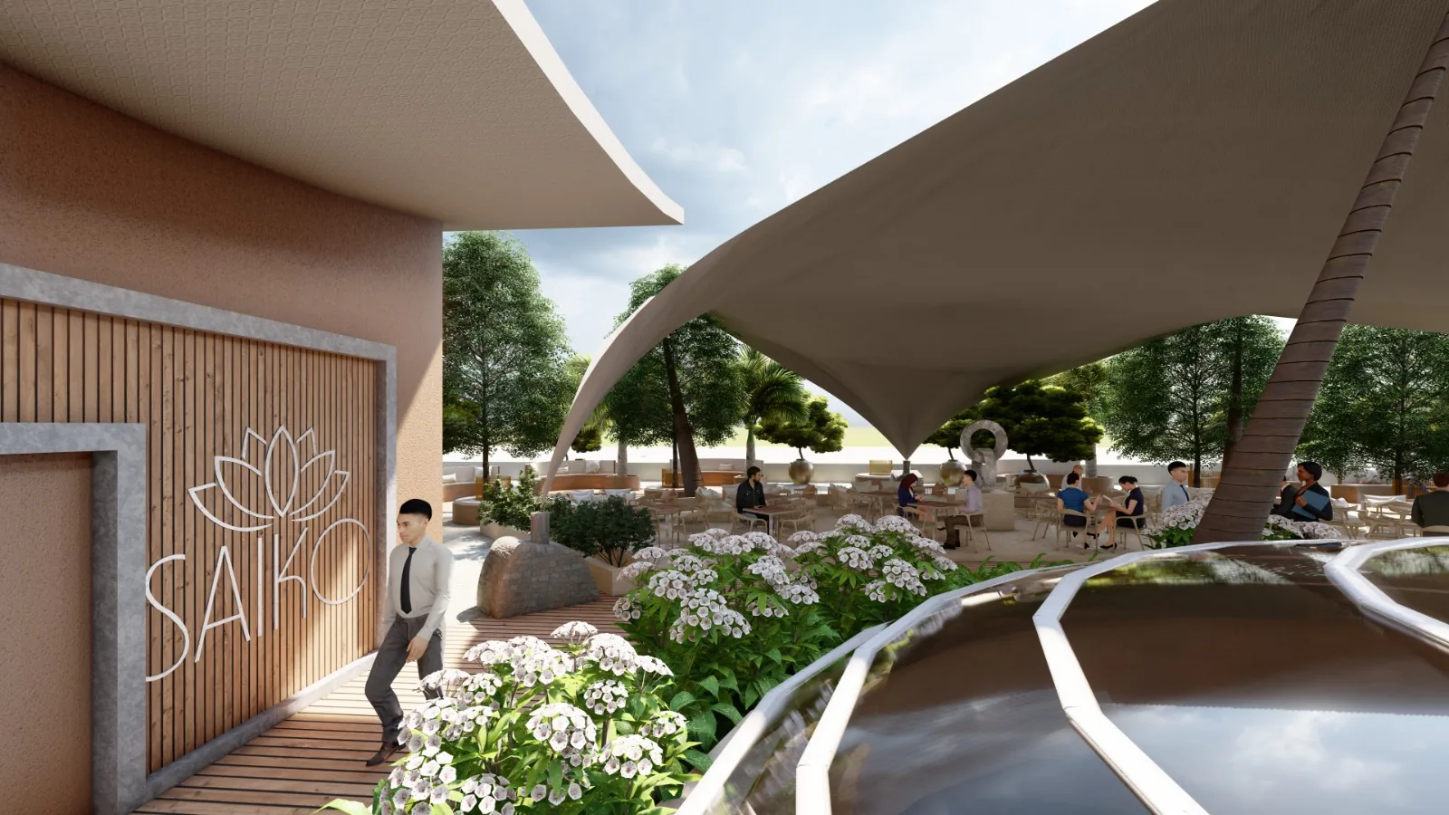 Saiko Business Center - lobby
